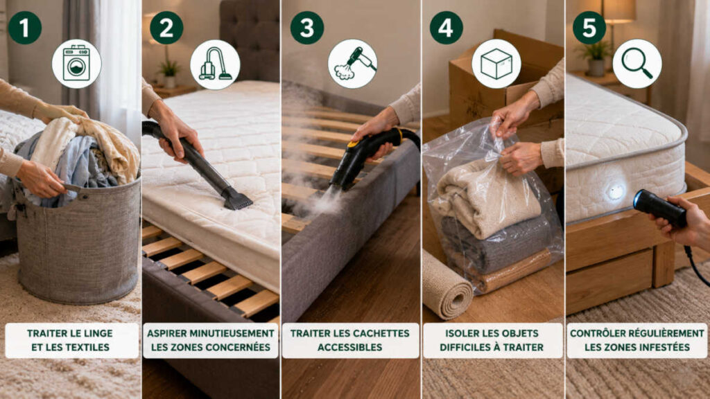 comment se débarrasser des punaises de lit soi-même