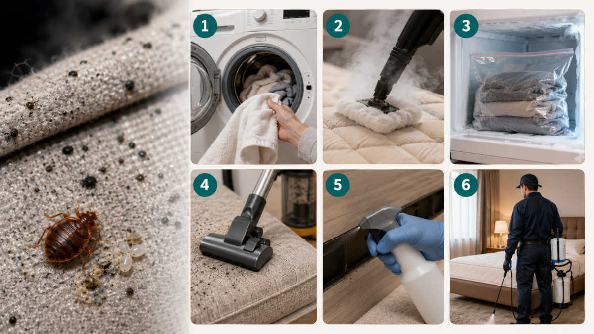 6 méthodes pour tuer des punaises