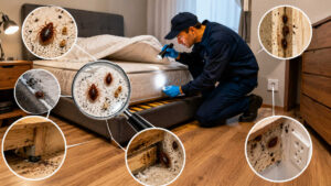 Comment trouver le nid des punaises de lit