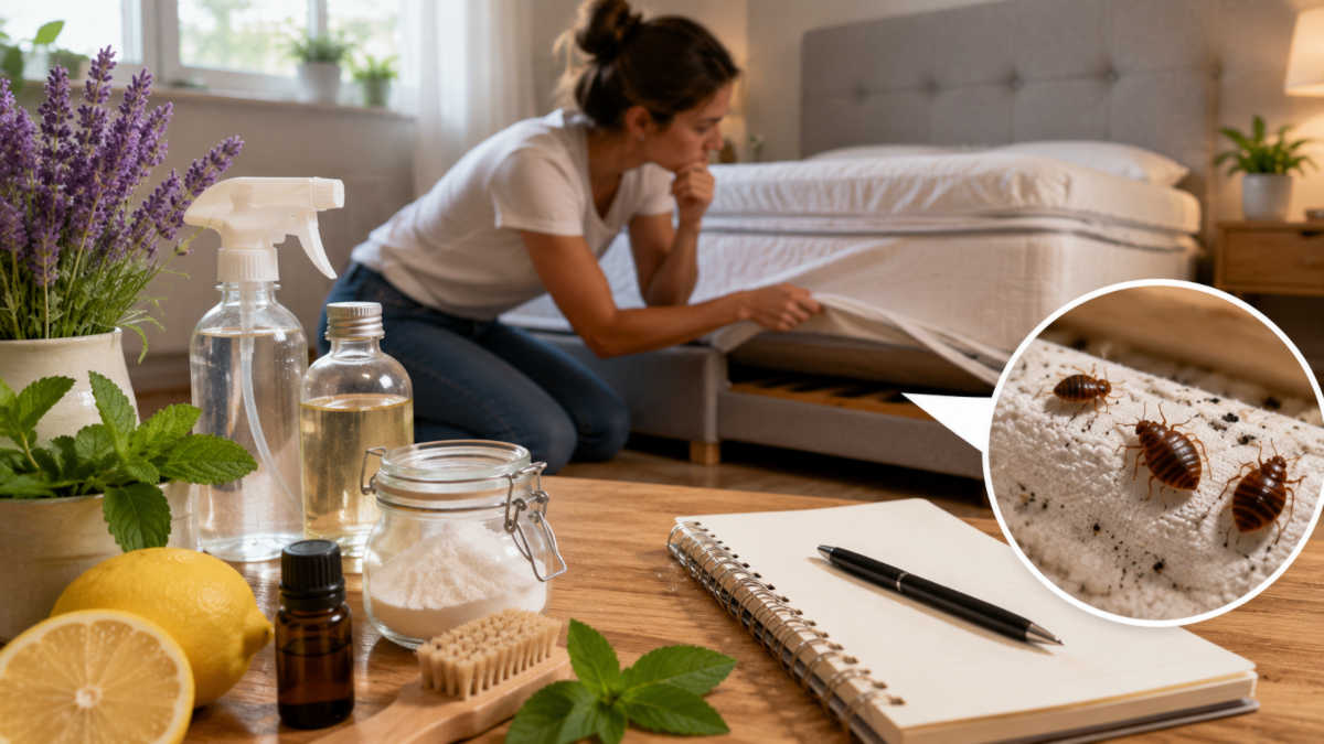 les astuces naturelles pour éliminer les punaises